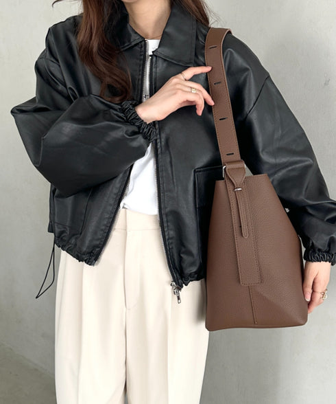 2WAY仕様ワンショルダーバッグ | MD1253050 | ダークブラウン