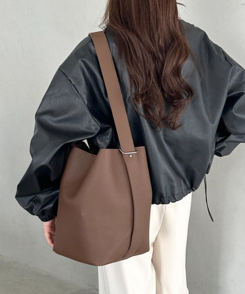 2WAY仕様ワンショルダーバッグ | MD1253050 | ダークブラウン