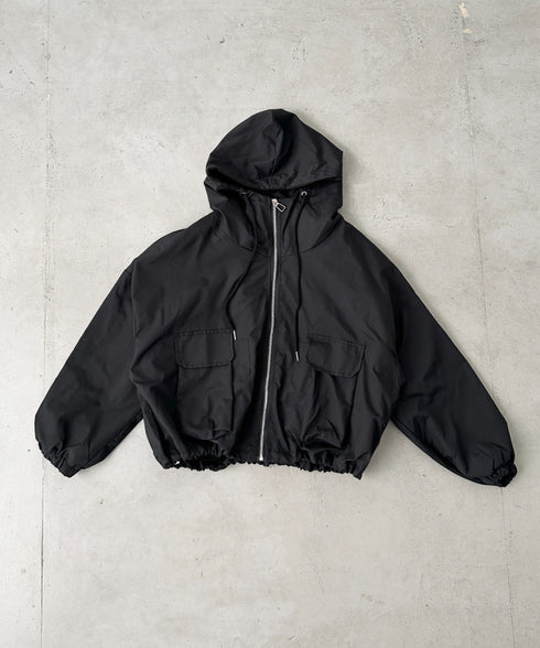 ショート丈マウンテンパーカー | BA2256028 | ブラック