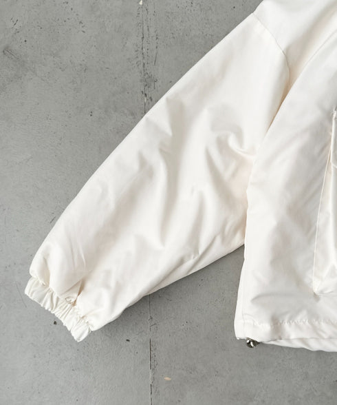 ショート丈マウンテンパーカー | BA2256028 | アイボリー