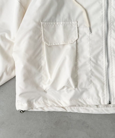 ショート丈マウンテンパーカー | BA2256028 | アイボリー