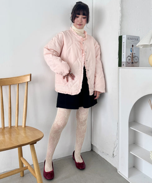 フリルキルティングジャケット | SL2256099 | ピンク