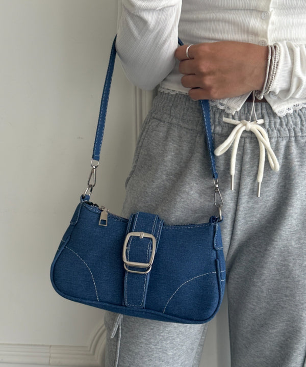 デニムベルトミニショルダーバッグ | WR1256003 | ブルー