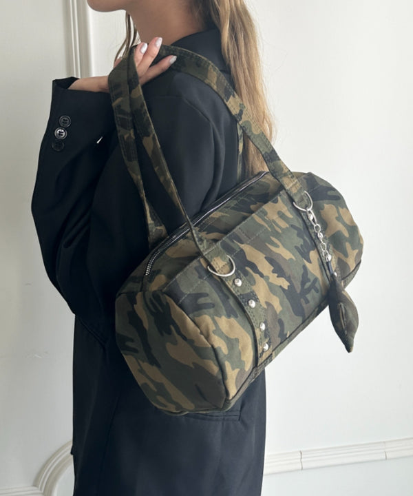 ドラム型ミニボストンバッグ | WR1256004 | カモフラージュ
