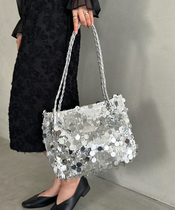 スパンコールパーティーバッグ | MD1256005 | シルバー