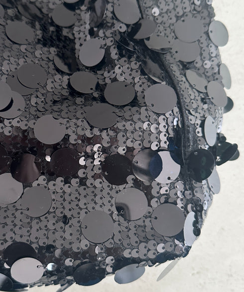 スパンコールパーティーバッグ | MD1256005 | ブラック