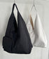 【A4収納可】ワンハンドル外ポケット付きトート ユニセックス | MD1256007 | ブラック