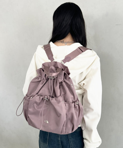 THE NORTH FACE(ザ・ノースフェイス)/3WAY 巾着型 ショルダー ボディバッグ リュック バックパック/BONNEY PACK M | IM1253066 | ピンク