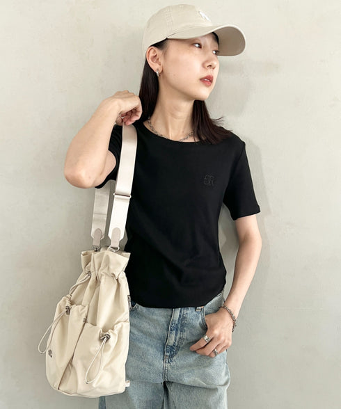 THE NORTH FACE(ザ・ノースフェイス)/3WAY 巾着型 ショルダー ボディバッグ リュック バックパック/BONNEY PACK M | IM1253066 | クリーム