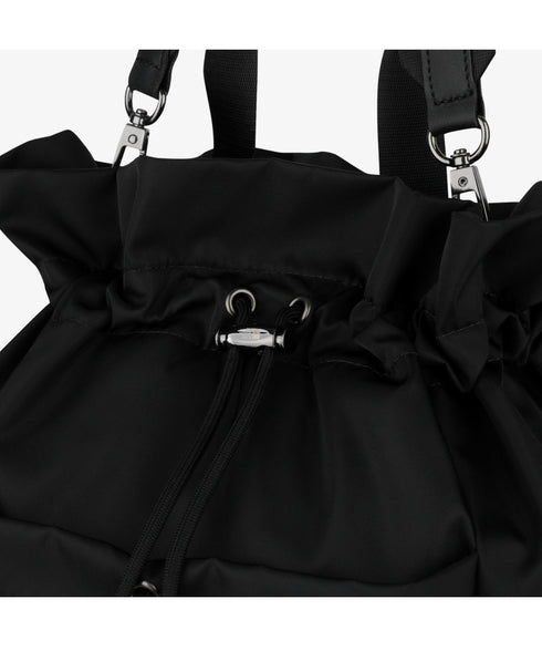 THE NORTH FACE(ザ・ノースフェイス)/3WAY 巾着型 ショルダー ボディバッグ リュック バックパック/BONNEY PACK M | IM1253066 | ブラック