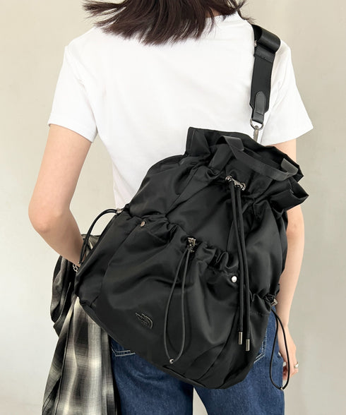 THE NORTH FACE(ザ・ノースフェイス)/3WAY 巾着型 ショルダー ボディバッグ リュック バックパック/BONNEY PACK M | IM1253066 | ブラック