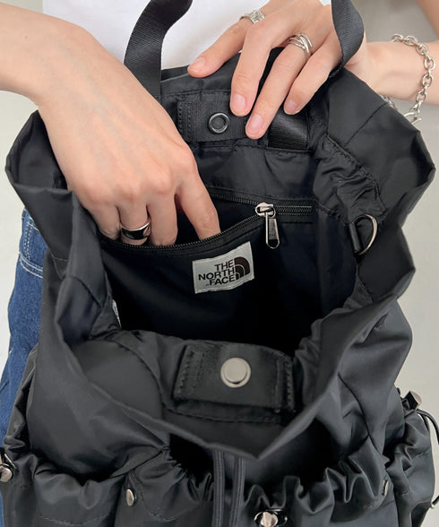 THE NORTH FACE(ザ・ノースフェイス)/3WAY 巾着型 ショルダー ボディバッグ リュック バックパック/BONNEY PACK M | IM1253066 | ブラック