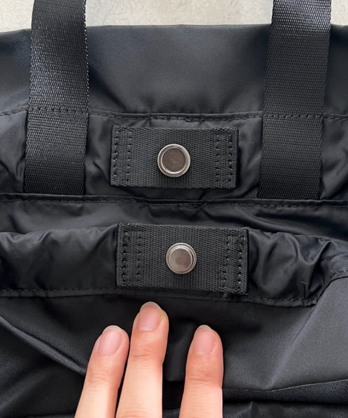 THE NORTH FACE(ザ・ノースフェイス)/3WAY 巾着型 ショルダー ボディバッグ リュック バックパック/BONNEY PACK M | IM1253066 | ブラック