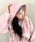 THE NORTH FACE(ザ・ノースフェイス)/ワンポイント ロゴ刺繍 ダブルジップパーカー フーディ ショート丈/W'S VELUNA HOOD ZIP UP | IM2253068 | ピンク