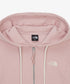 THE NORTH FACE(ザ・ノースフェイス)/ワンポイント ロゴ刺繍 ダブルジップパーカー フーディ ショート丈/W'S VELUNA HOOD ZIP UP | IM2253068 | ピンク