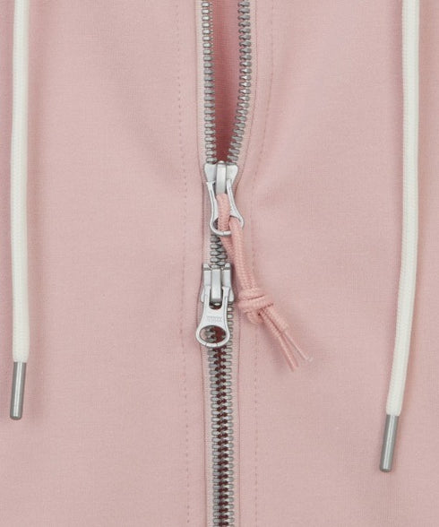 THE NORTH FACE(ザ・ノースフェイス)/ワンポイント ロゴ刺繍 ダブルジップパーカー フーディ ショート丈/W'S VELUNA HOOD ZIP UP | IM2253068 | ピンク