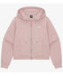 THE NORTH FACE(ザ・ノースフェイス)/ワンポイント ロゴ刺繍 ダブルジップパーカー フーディ ショート丈/W'S VELUNA HOOD ZIP UP | IM2253068 | ピンク