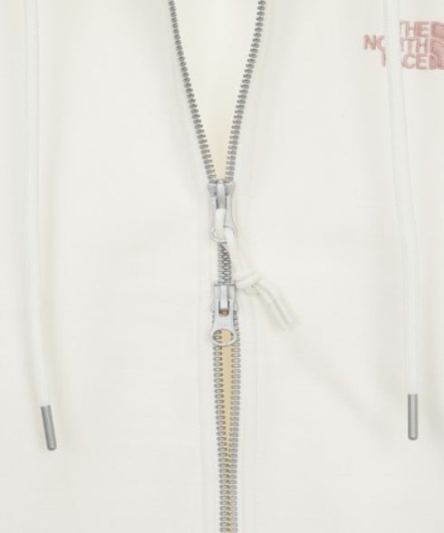 THE NORTH FACE(ザ・ノースフェイス)/ワンポイント ロゴ刺繍 ダブルジップパーカー フーディ ショート丈/W'S VELUNA HOOD ZIP UP | IM2253068 | クリーム