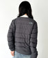 THE NORTH FACE(ザ・ノースフェイス)/軽量 ワンポイントロゴ ノーカラー ブルゾン ダウンジャケット/M'S POPLAR DOWN JACKET (RDS) | IM2253069 | チャコールグレー