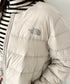 THE NORTH FACE(ザ・ノースフェイス)/軽量 ワンポイントロゴ ノーカラー ブルゾン ダウンジャケット/M'S POPLAR DOWN JACKET (RDS) | IM2253069 | ホワイト