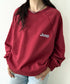 JEEP(ジープ)/バックプリント プルオーバー スウェット/Back Point Raglan Sweatshirt | AT2253071 | レッド