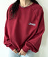 JEEP(ジープ)/バックプリント プルオーバー スウェット/Back Point Raglan Sweatshirt | AT2253071 | レッド