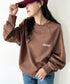 JEEP(ジープ)/バックプリント プルオーバー スウェット/Back Point Raglan Sweatshirt | AT2253071 | ブラウン