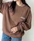JEEP(ジープ)/バックプリント プルオーバー スウェット/Back Point Raglan Sweatshirt | AT2253071 | ブラウン