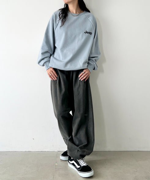 JEEP(ジープ)/バックプリント プルオーバー スウェット/Back Point Raglan Sweatshirt | AT2253071 | ブルー