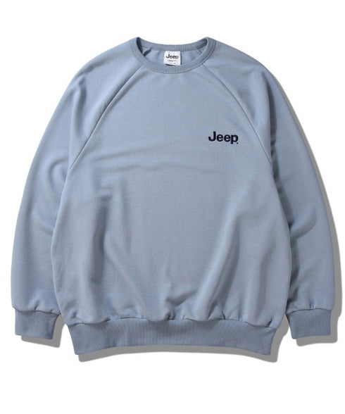 JEEP(ジープ)/バックプリント プルオーバー スウェット/Back Point Raglan Sweatshirt | AT2253071 | ブルー