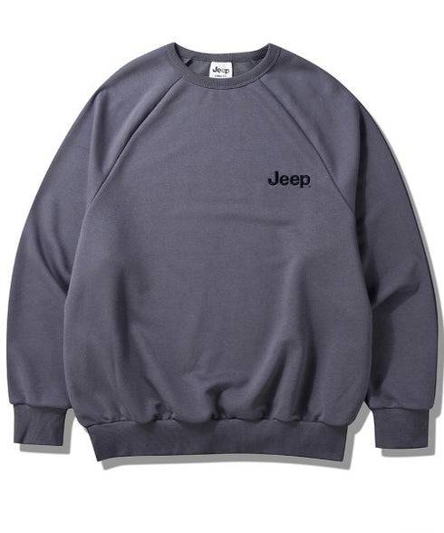 JEEP(ジープ)/バックプリント プルオーバー スウェット/Back Point Raglan Sweatshirt | AT2253071 | ダークグレー