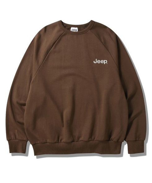 JEEP(ジープ)/バックプリント プルオーバー スウェット/Back Point Raglan Sweatshirt | AT2253071 | ブラウン