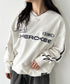 JEEP(ジープ)/サイドライン Vネック プルオーバー スウェット/CHEROKEE V-neck Sweatshirt | AT2253072 | ホワイト