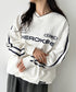 JEEP(ジープ)/サイドライン Vネック プルオーバー スウェット/CHEROKEE V-neck Sweatshirt | AT2253072 | ホワイト