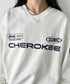 JEEP(ジープ)/サイドライン Vネック プルオーバー スウェット/CHEROKEE V-neck Sweatshirt | AT2253072 | ホワイト