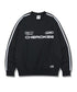 JEEP(ジープ)/サイドライン Vネック プルオーバー スウェット/CHEROKEE V-neck Sweatshirt | AT2253072 | ブラック
