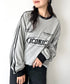 JEEP(ジープ)/サイドライン 配色 ロンT ロングスリーブTシャツ/CHEROKEE Long T-shirt | AT2253073 | グレー