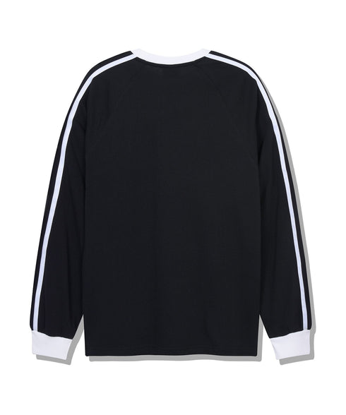 JEEP(ジープ)/サイドライン 配色 ロンT ロングスリーブTシャツ/CHEROKEE Long T-shirt | AT2253073 | ブラック