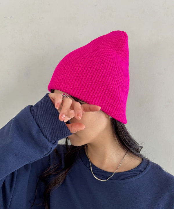 【13色展開】シンプルビーニー | CL5256036 | ピンク