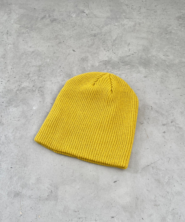 【11色展開】シンプルビーニー | CL5256036 | マスタード