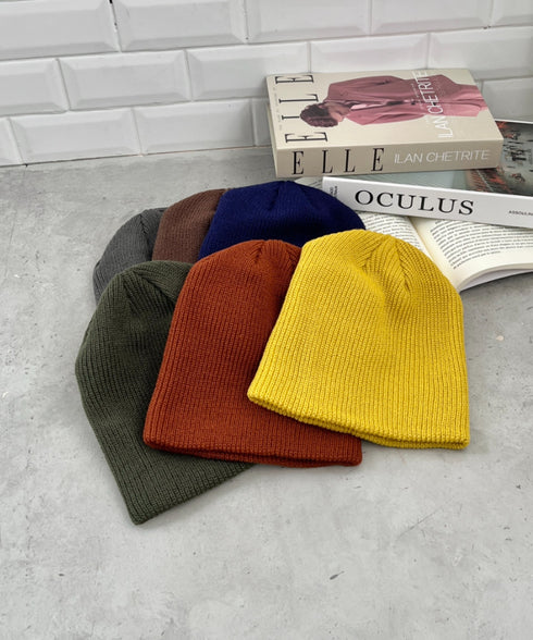 【11色展開】シンプルビーニー | CL5256036 | カーキ