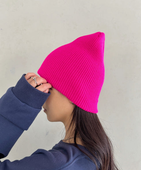 【13色展開】シンプルビーニー | CL5256036 | ピンク