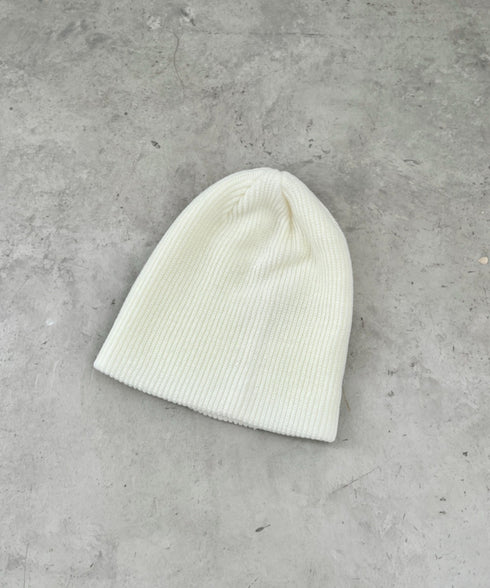 【11色展開】シンプルビーニー | CL5256036 | ホワイト