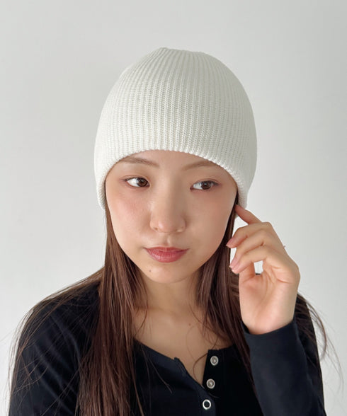 【11色展開】シンプルビーニー | CL5256036 | ホワイト