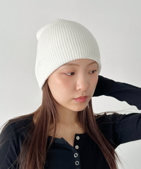 【11色展開】シンプルビーニー | CL5256036 | ホワイト