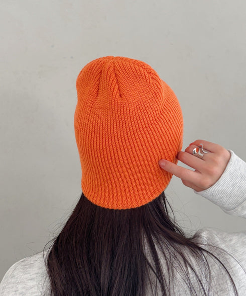 【13色展開】シンプルビーニー | CL5256036 | オレンジ系その他