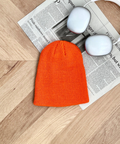 【13色展開】シンプルビーニー | CL5256036 | オレンジ系その他