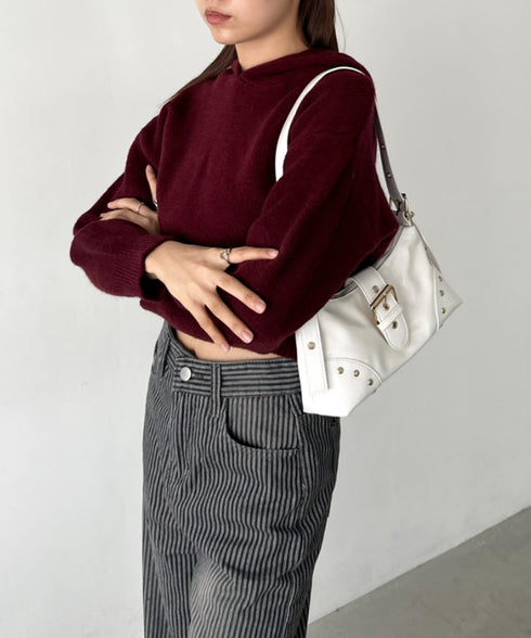 バックルベルトショルダーバッグ | BA1256036 | ホワイト