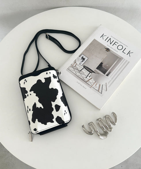 お財布スマホミニショルダーバッグ ポシェット | MD1256024 | ブラック系その他