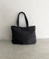 【A4収納可】フリル横型トートバッグ | WR1256013 | ブラック